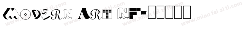 Modern Art NF字体转换